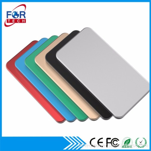 Fast Delivery Stock Items Aluminum Shell Power Banks Battery 4000mah with Ur Company Logo